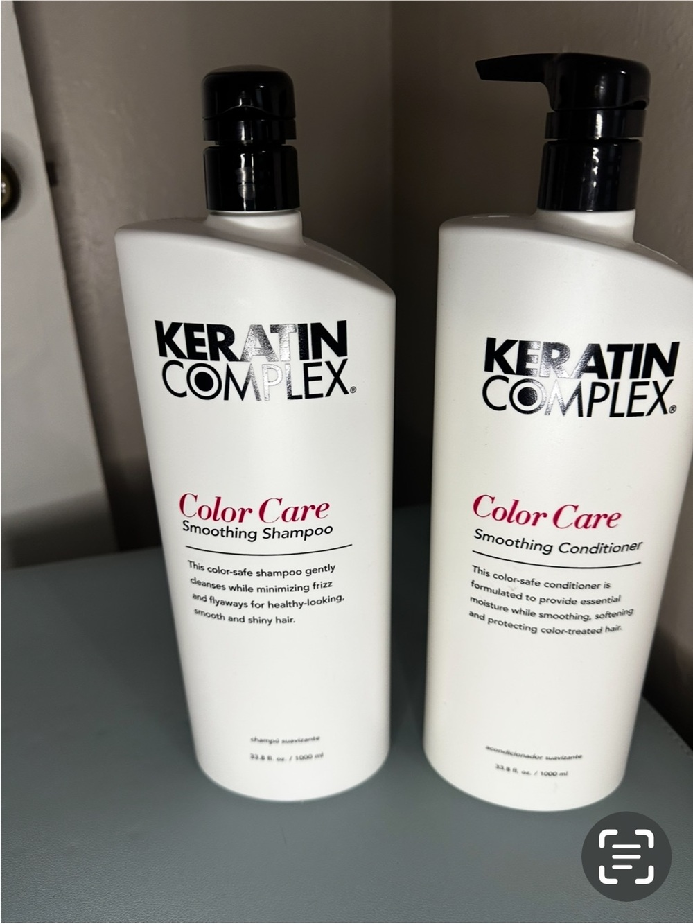 Keratin Complex Color Care Smoothing Shampoo - White New never opened